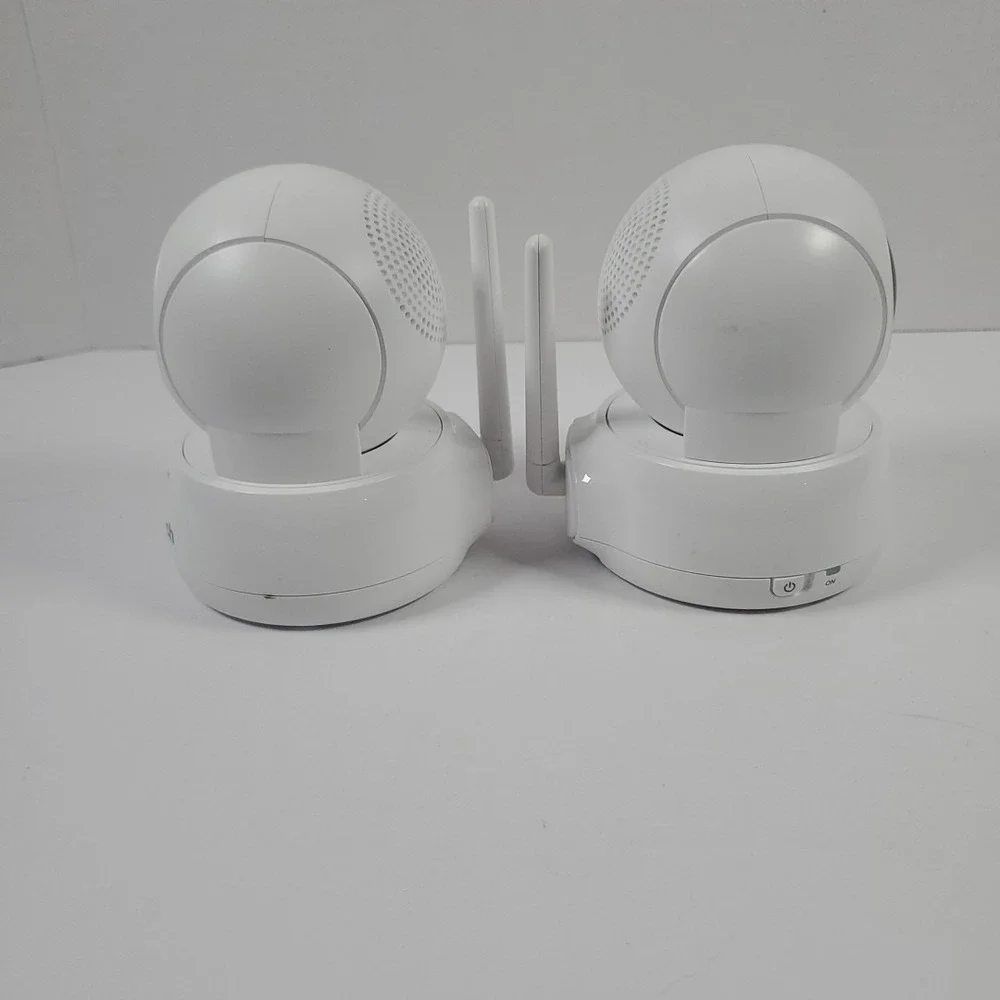 (2) VTech VM923 series video baby monitor cameras. Cameras And Power Adapters